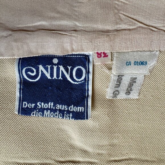 1960s Vintage Lutz Teutloff West Germany Light Beige Skirt Suit - Picture 10 of 16